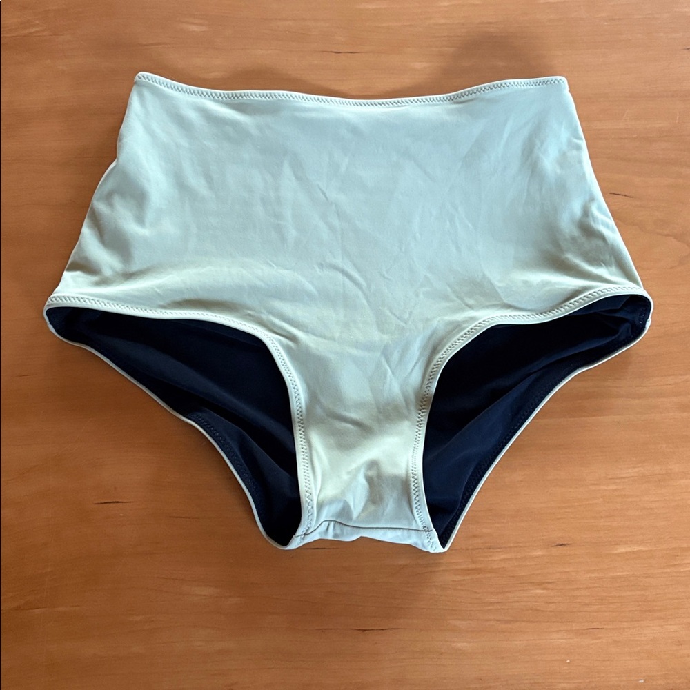 Rochelle Sara Two-Tone Bikini Bottom